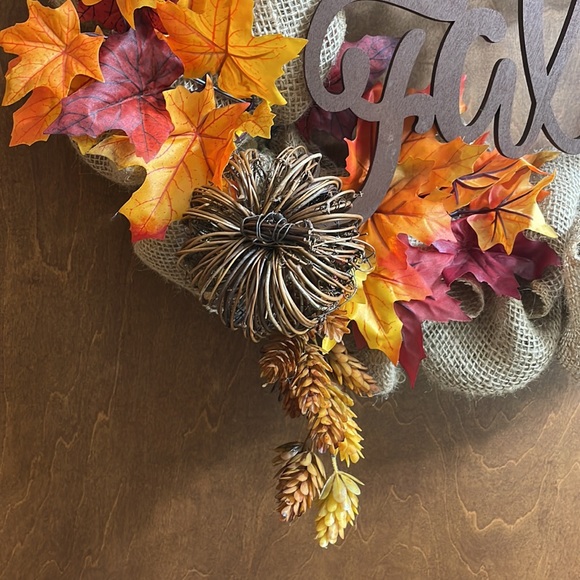 * Fall Wreath - Picture 2 of 6